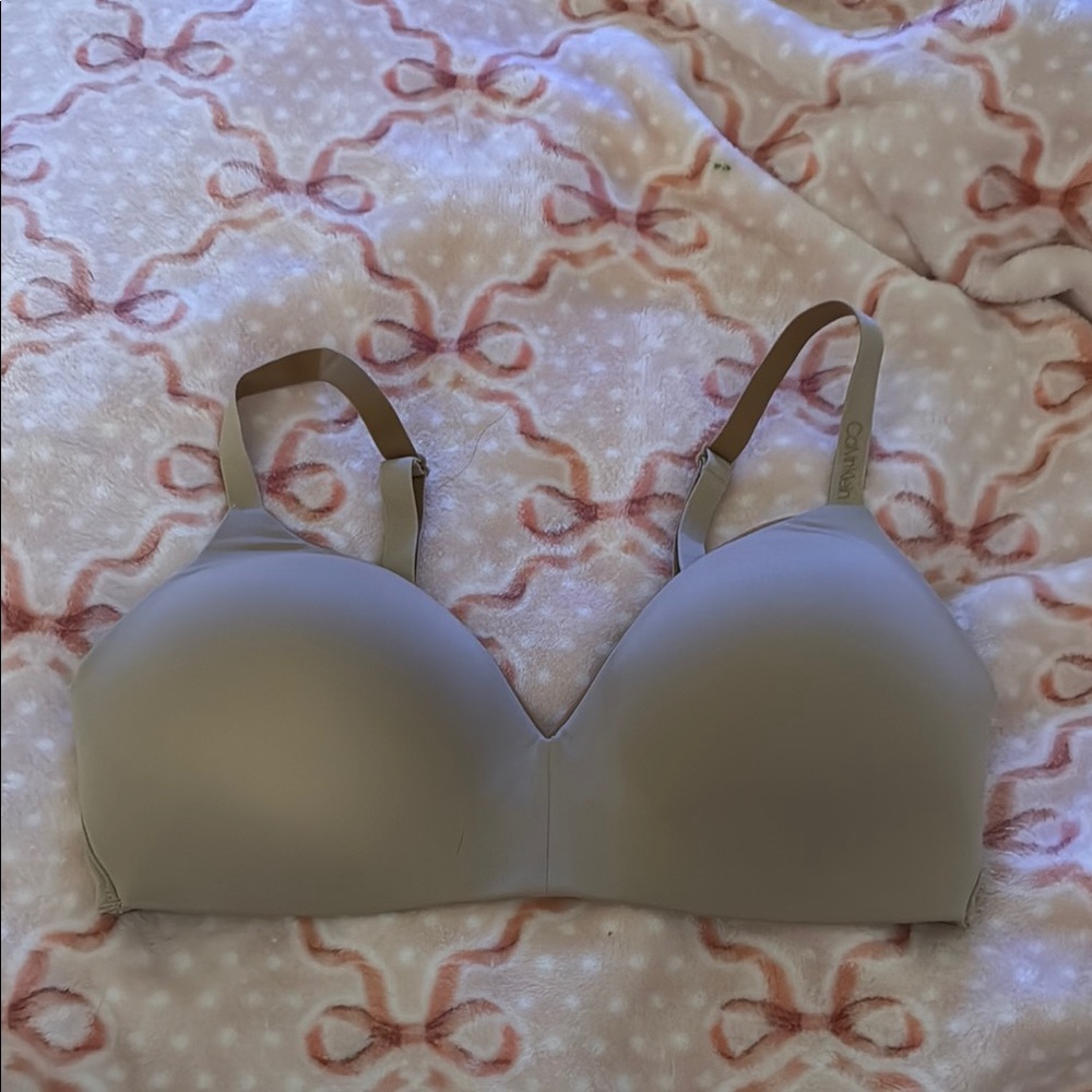 Calvin Klein Light Beige Bra